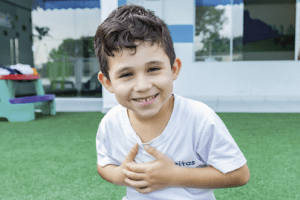 Aluno do ensino infantil
