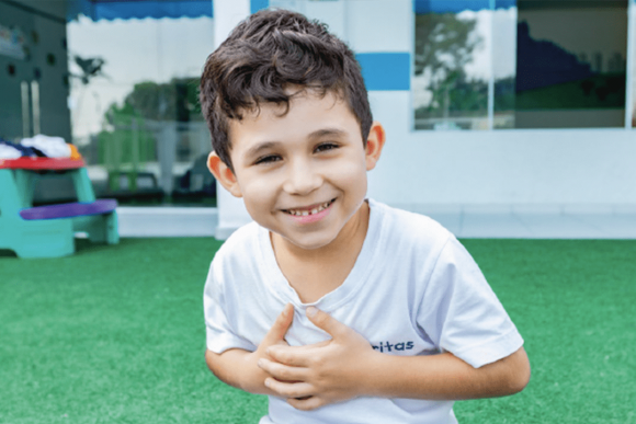 sessao-segmentos Aluno do ensino infantil